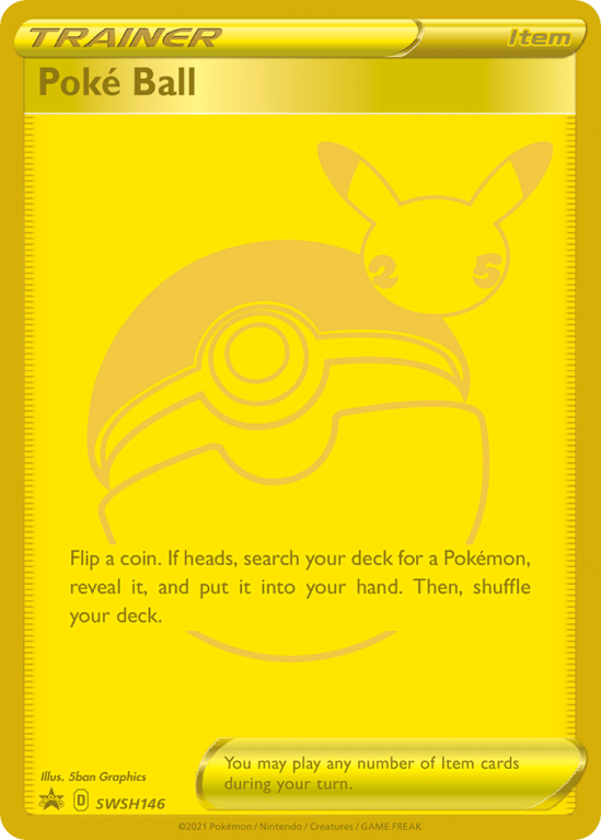 Poké Ball SWSH146/103 Sword & Shield SWSH Black Star Promos