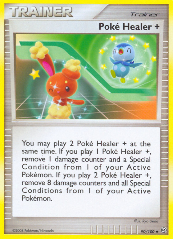 Poké Healer + 90/100 Diamond & Pearl Stormfront