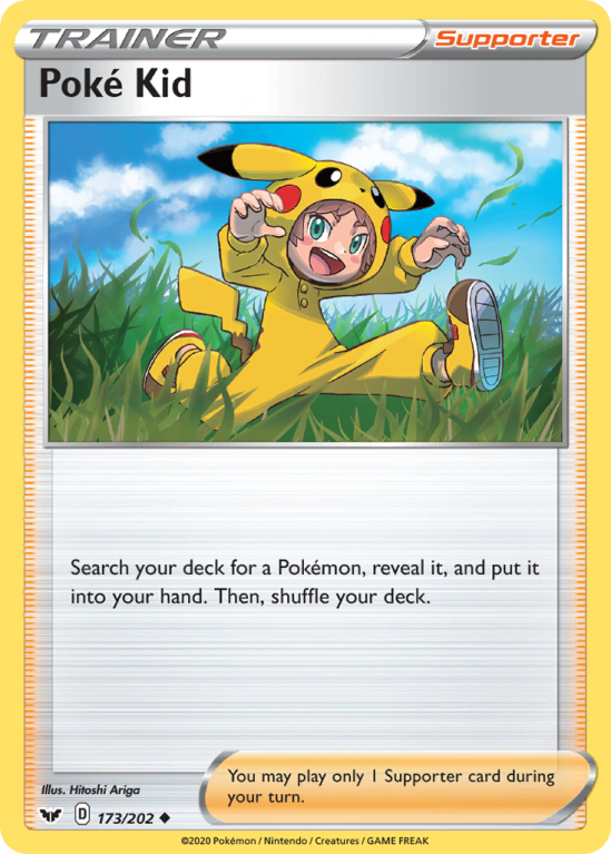 Poké Kid 173/202 Sword & Shield Sword & Shield