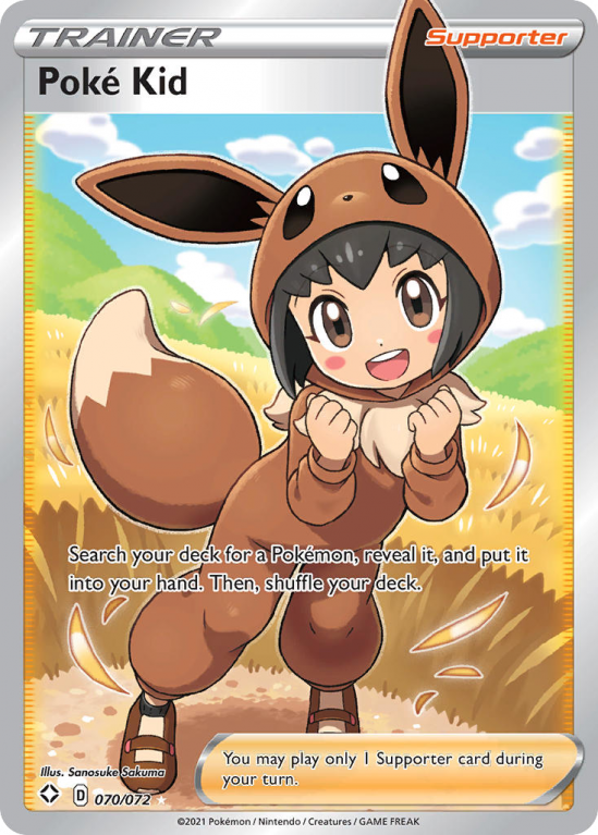 Poké Kid 70/72 Sword & Shield Shining Fates