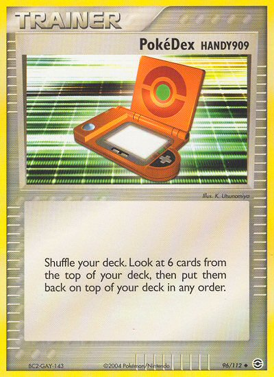 PokéDex HANDY909 96/112 EX FireRed & LeafGreen