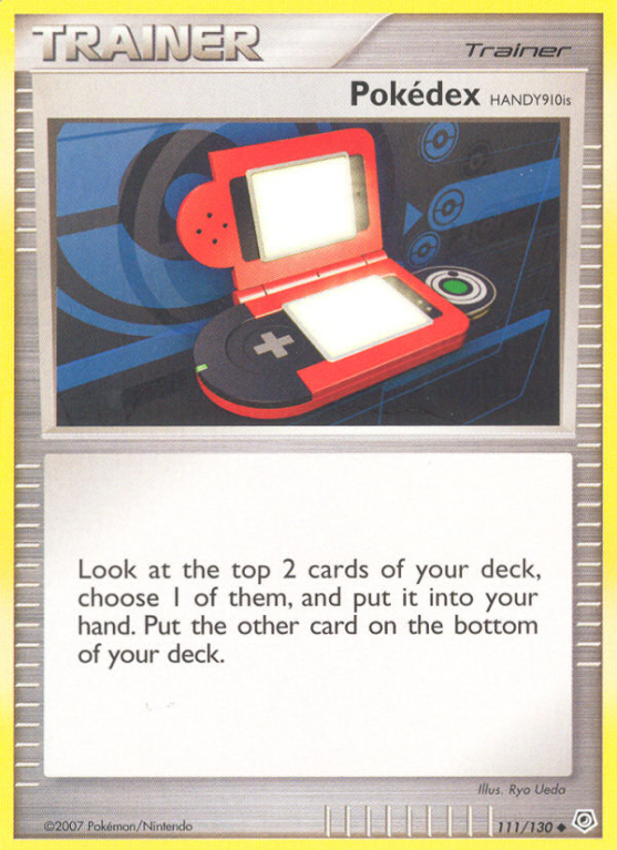 Pokédex HANDY910is 111/130 Diamond & Pearl Diamond & Pearl