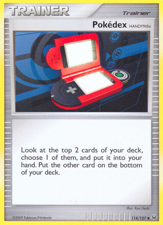 Pokédex HANDY910is 114/127 Platinum Platinum