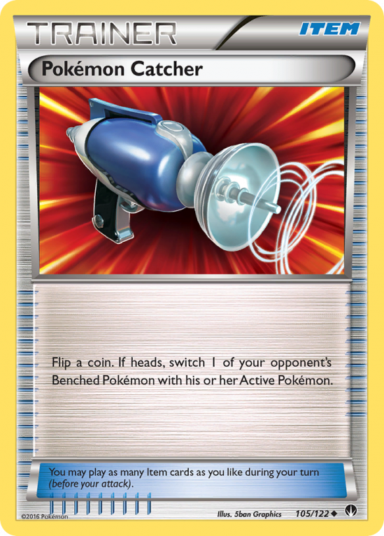 Pokémon Catcher 105/122 XY BREAKpoint