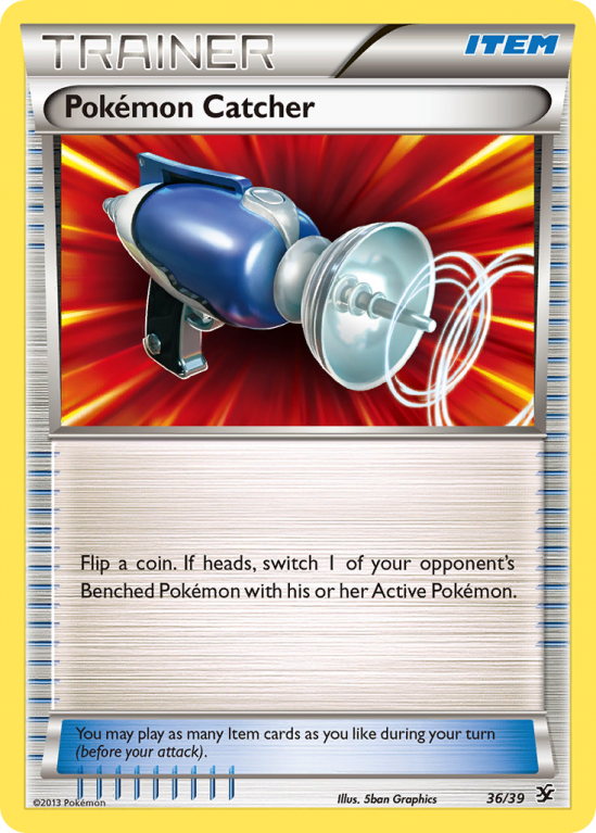 Pokémon Catcher 36/39 XY Kalos Starter Set