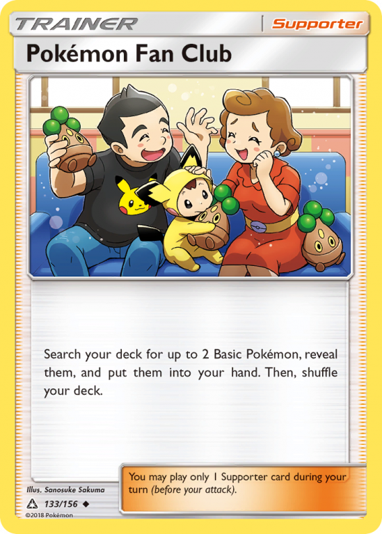 Pokémon Fan Club 133/156 Sun & Moon Ultra Prism