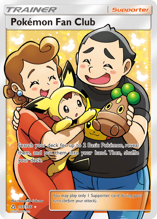 Pokémon Fan Club 155/156 Sun & Moon Ultra Prism