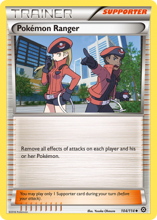 Pokémon Ranger 104/114 XY Steam Siege