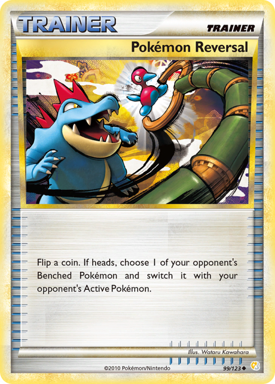 Pokémon Reversal 99/123 HeartGold & SoulSilver HeartGold & SoulSilver