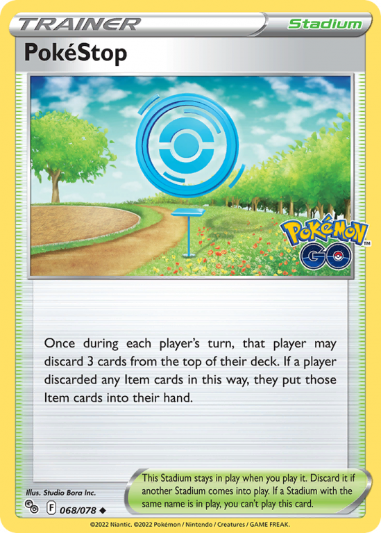 PokéStop 68/78 Sword & Shield Pokémon GO