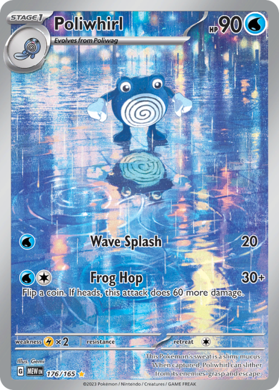 Poliwhirl 176/165 Scarlet & Violet 151