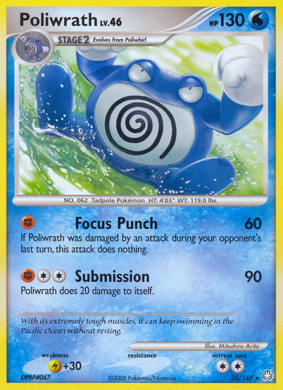 Poliwrath 35/146 Diamond & Pearl Legends Awakened