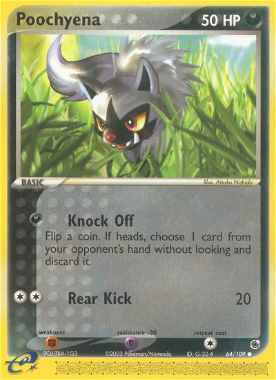 Poochyena 64/109 EX Ruby & Sapphire