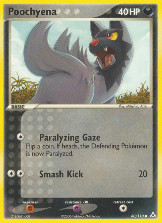 Poochyena 80/110 EX Holon Phantoms