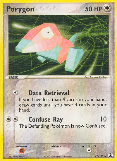 Porygon 47/112 EX FireRed & LeafGreen