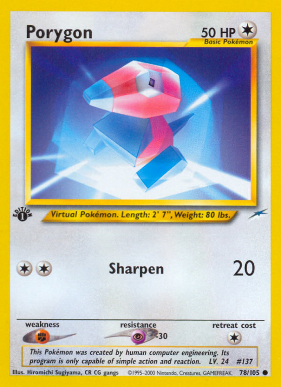 Porygon 78/113 Neo Neo Destiny