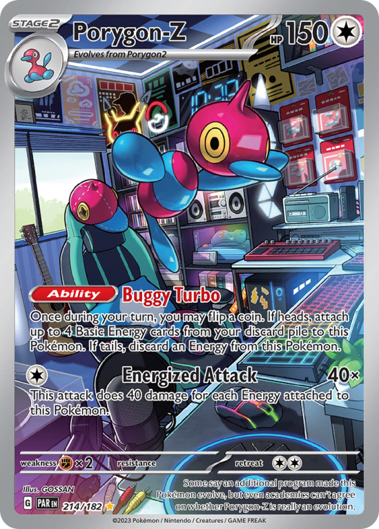 Porygon-Z 214/182 Scarlet & Violet Paradox Rift