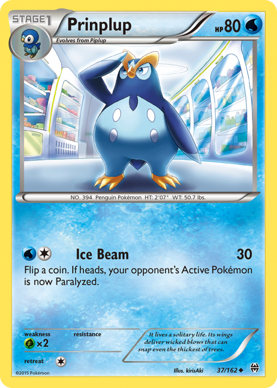 Prinplup 37/162 XY BREAKthrough