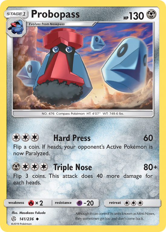 Probopass 141/236 Sun & Moon Cosmic Eclipse