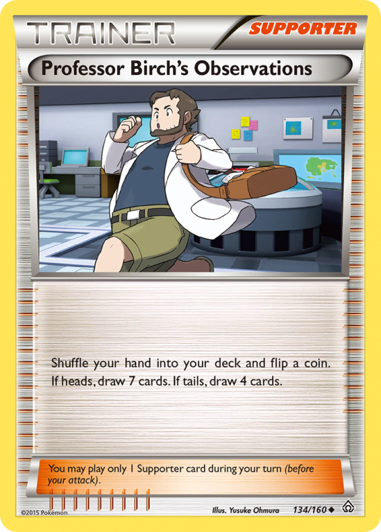 Professor Birch's Observations 134/160 XY Primal Clash