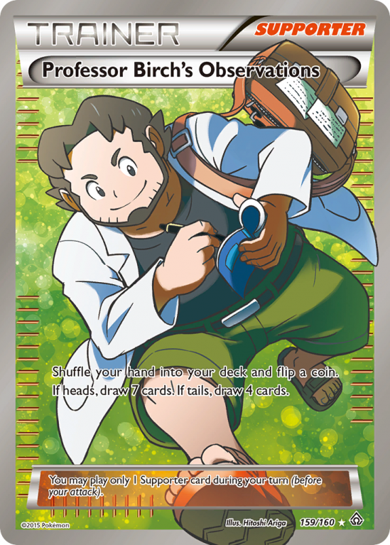 Professor Birch's Observations 159/160 XY Primal Clash
