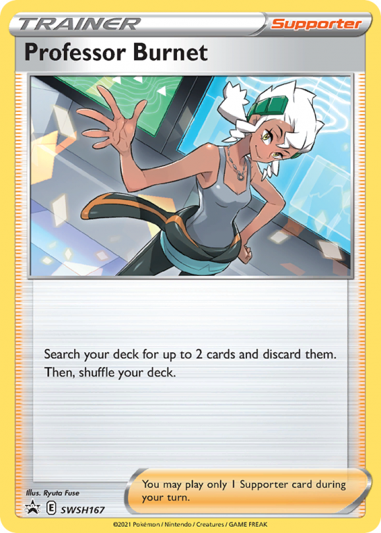 Professor Burnet SWSH167/103 Sword & Shield SWSH Black Star Promos