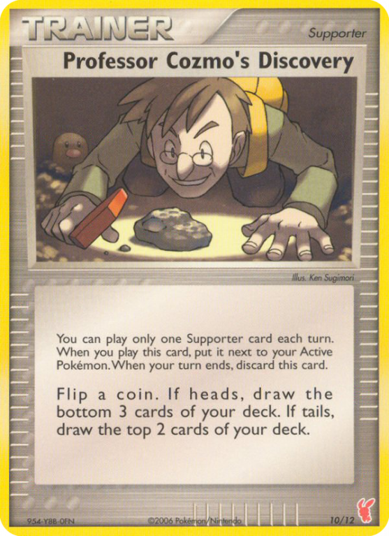 Professor Cozmo's Discovery 10/12 EX EX Trainer Kit 2 Plusle