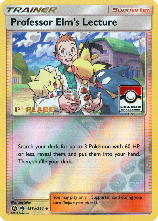 Professor Elm's Lecture 188a/214 Sun & Moon Lost Thunder