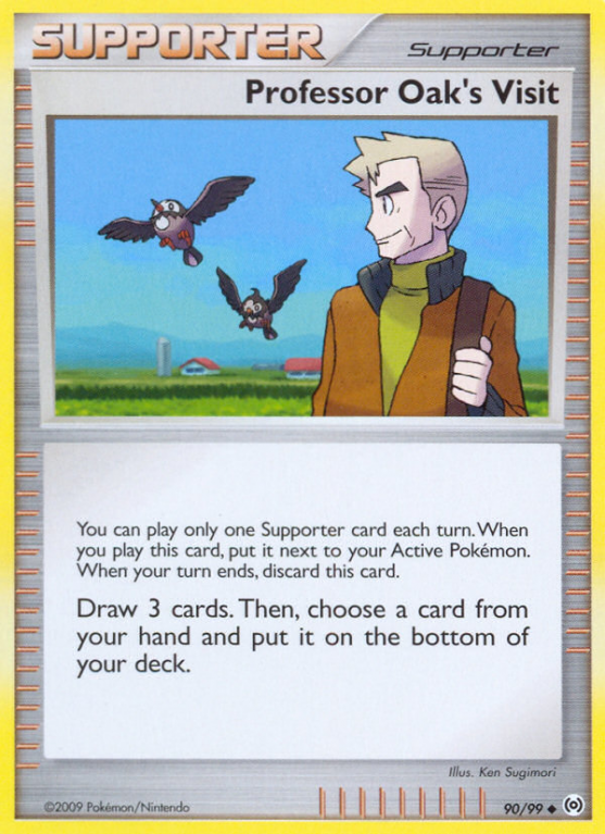 Professor Oak's Visit 90/99 Platinum Arceus