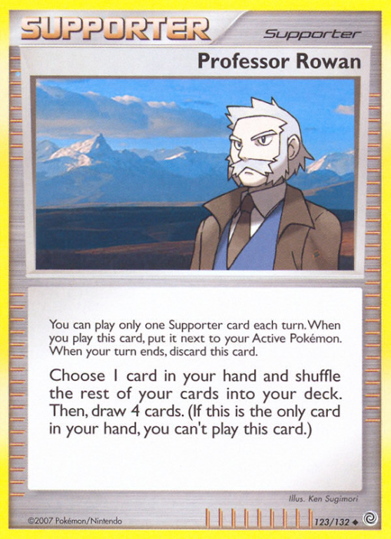 Professor Rowan 123/132 Diamond & Pearl Secret Wonders