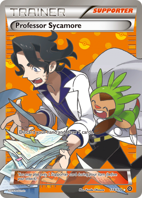 Professor Sycamore 114/114 XY Steam Siege