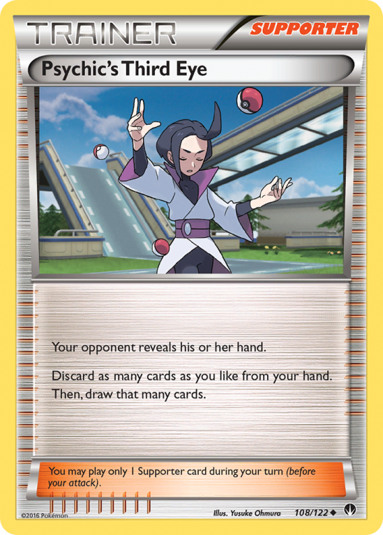 Psychic's Third Eye 108/122 XY BREAKpoint