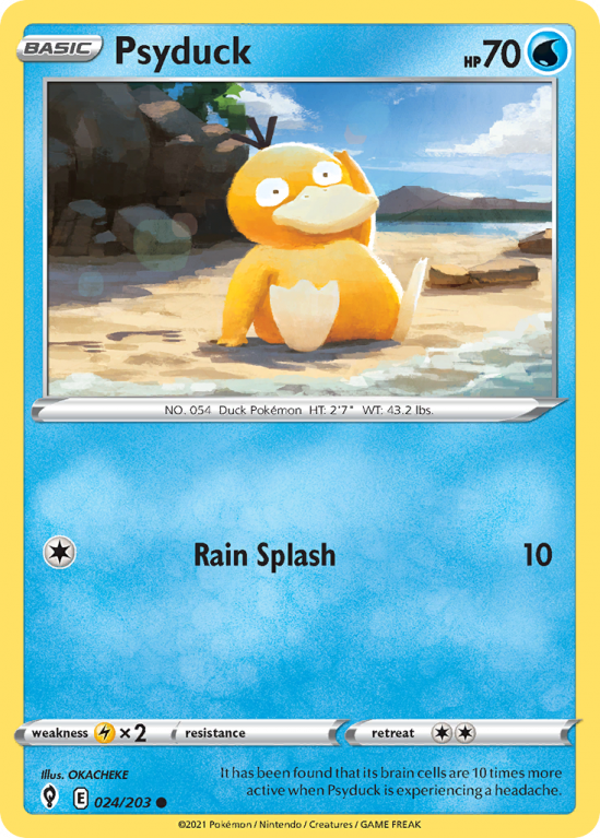 Psyduck 24/203 Sword & Shield Evolving Skies
