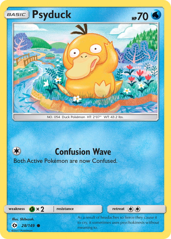 Psyduck 28/149 Sun & Moon Sun & Moon