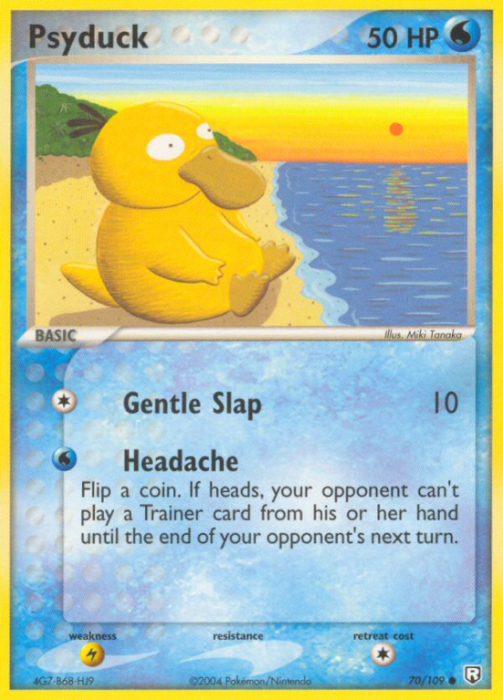 Psyduck 70/109 EX Team Rocket Returns