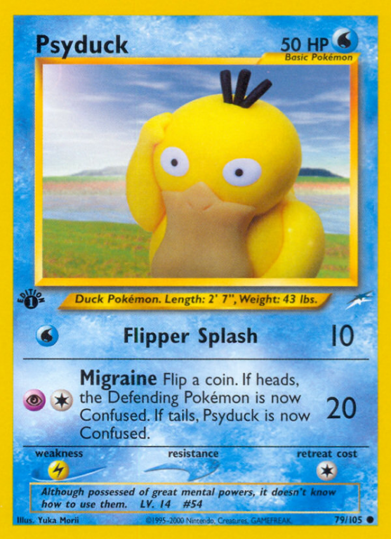Psyduck 79/113 Neo Neo Destiny