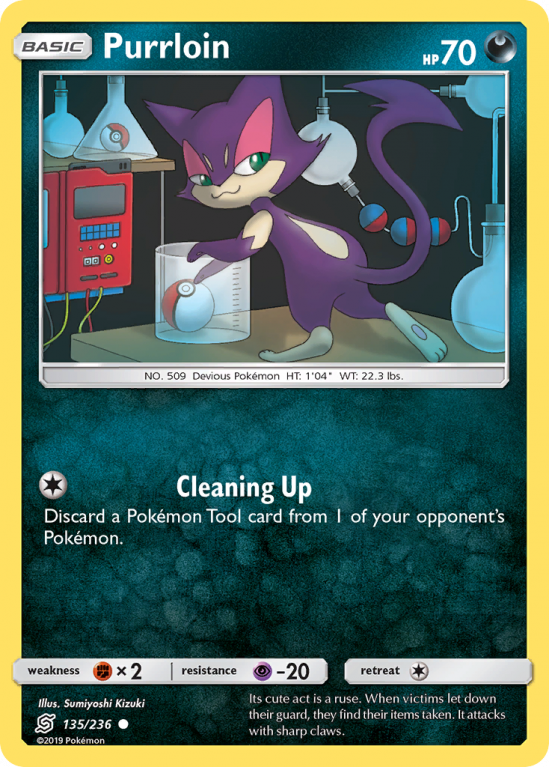 Purrloin 135/236 Sun & Moon Unified Minds