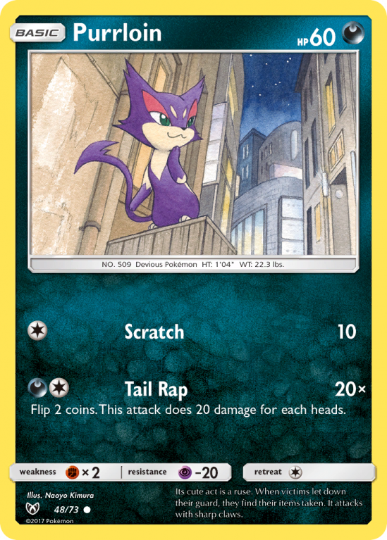 Purrloin 48/73 Sun & Moon Shining Legends