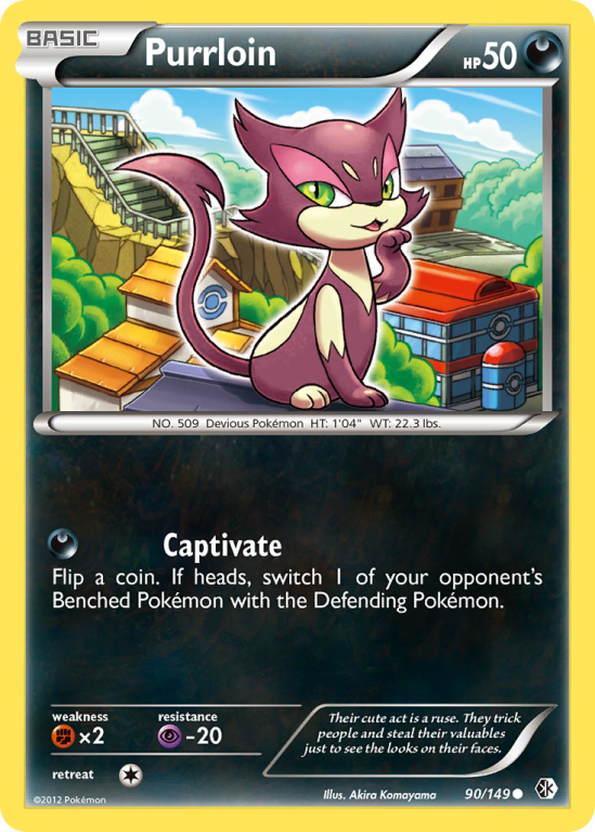 Purrloin 90/149 Black & White Boundaries Crossed