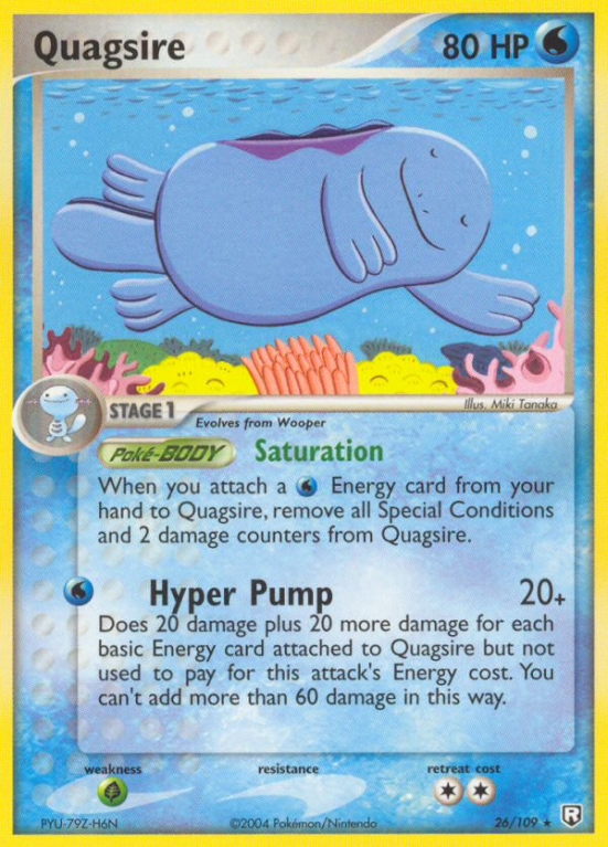 Quagsire 26/109 EX Team Rocket Returns