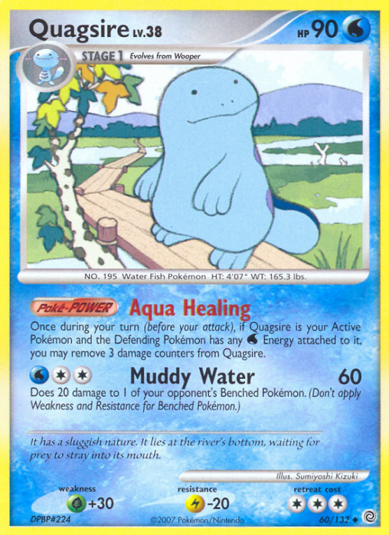 Quagsire 60/132 Diamond & Pearl Secret Wonders
