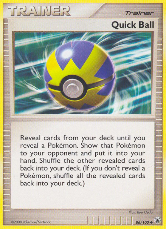 Quick Ball 86/100 Diamond & Pearl Majestic Dawn