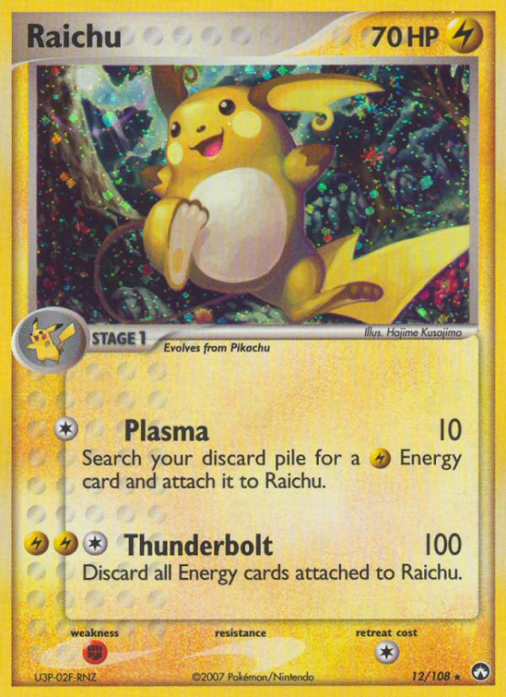 Raichu 12/108 EX Power Keepers