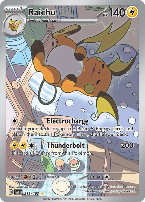 Raichu 211/193 Scarlet & Violet Paldea Evolved