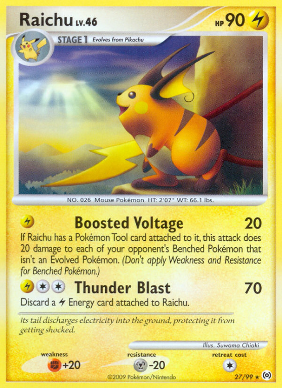 Raichu 27/99 Platinum Arceus
