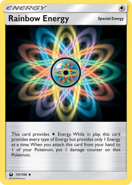 Rainbow Energy 151/168 Sun & Moon Celestial Storm