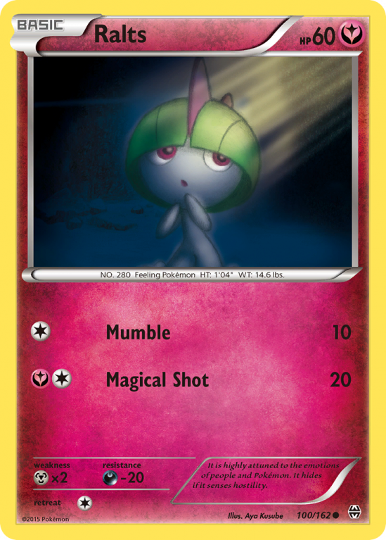 Ralts 100/162 XY BREAKthrough