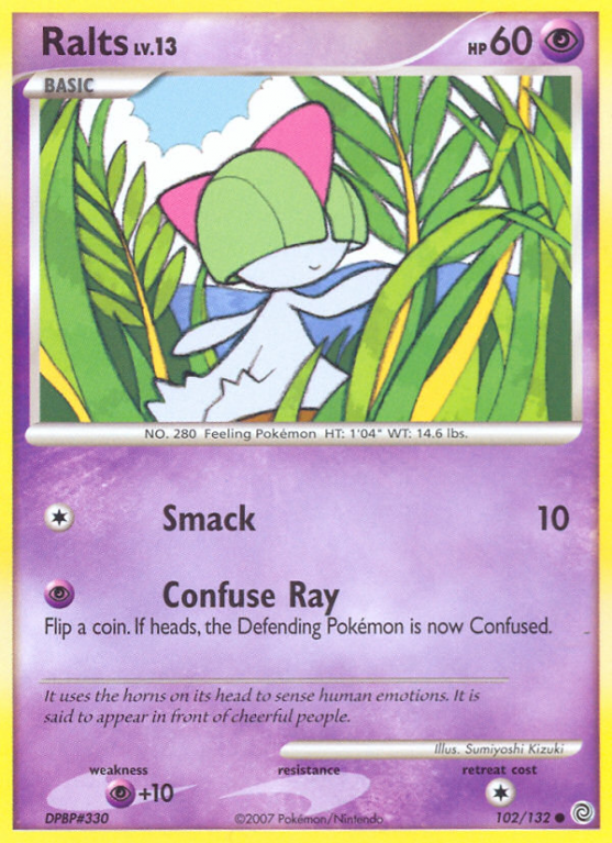 Ralts 102/132 Diamond & Pearl Secret Wonders