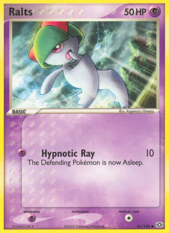 Ralts 61/106 EX Emerald