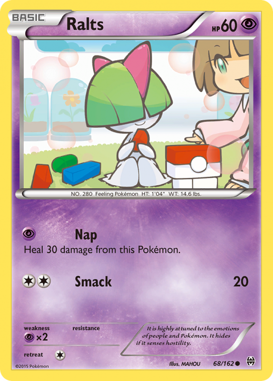 Ralts 68/162 XY BREAKthrough